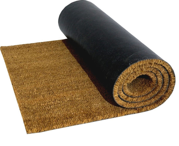 Coir Entrance Matting - 1m x 1m - Easy To Cut & Resize If Needed