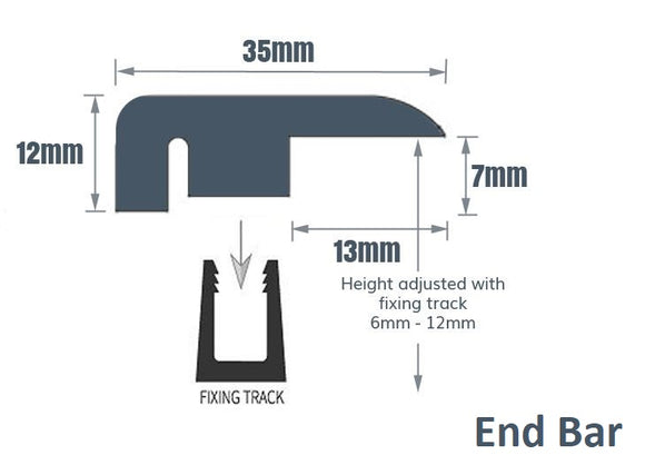 End Profile Thresholds For Laminate Flooring