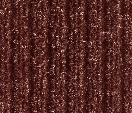 Bruce Starke Fairisle Barrier Matting in Brown with vertical grooves