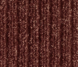Bruce Starke Fairisle Barrier Matting in Brown with vertical grooves
