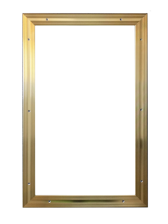 Matwell Frame For Entrance Matting - Gold / Brass Colour